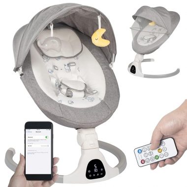 BUY IT FOR ZA'KAI: Baby Swing for Infants to Toddler Portable Babies Swing